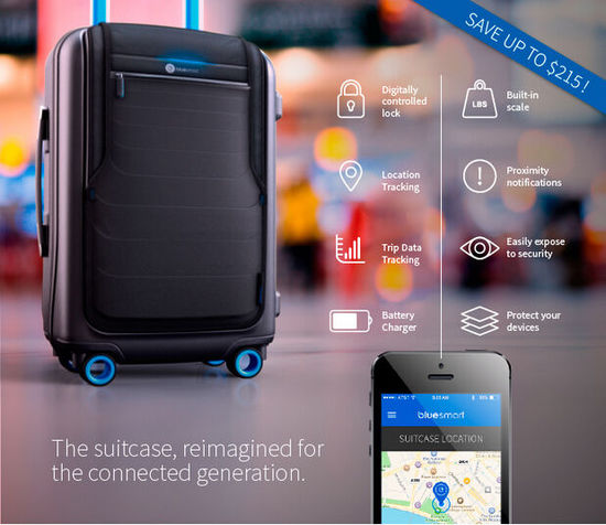智能行李箱1.0时代 看移动互联带来的箱包变革